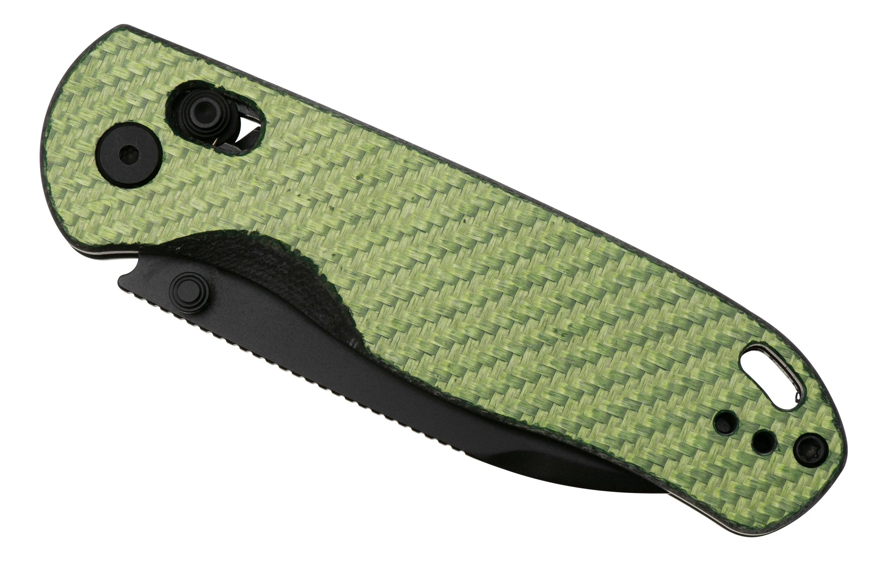 Kizer Vanguard Drop Bear V3619A4 Black Nitro V, G10 Green Carbon Fiber, navaja, Azo design